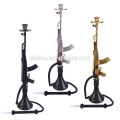 2016 fashion new design travel ak47 gun pistol hookah shisha